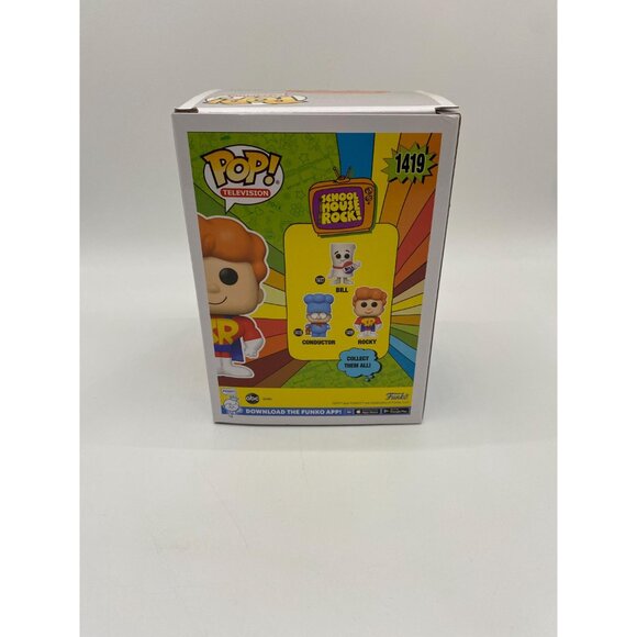School House Rock! Funko Pop: 2023 Rocky 1419 Figurine- Collectible Animation - Picture 3 of 6